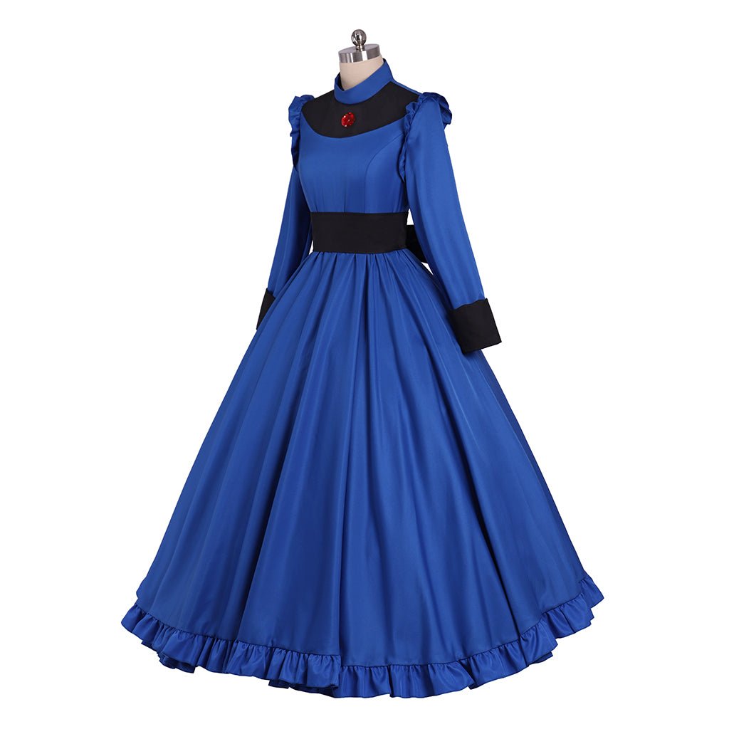 Yubaba Grandma Blue Cosplay Costume - Spirited Away Yubaba Costume - Coscosmos