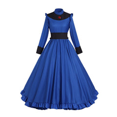 Yubaba Grandma Blue Cosplay Costume - Spirited Away Yubaba Costume - Coscosmos